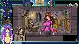 Witch trainer silver unleashes big tits action!