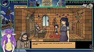 Witch trainer silver unleashes big tits action!