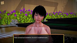 In My New Family 405, why does the brunette take that monster cock in her big ass?