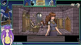 Witch trainer silver unleashes big tits action!