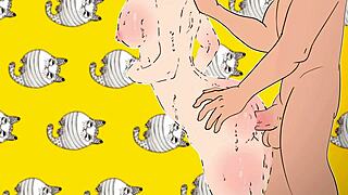 Naked Ender Chan Poses For A Picture Of Her Bulging Ass And Tits In Minecraft Hentai Cartoon Parody 2025!