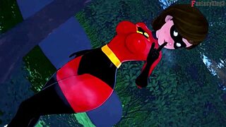 i’m obsessed with elastigirl banging hard in secret mission fantasy