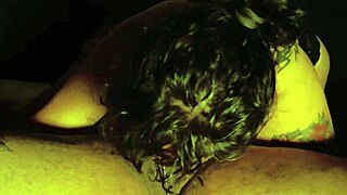 milf gives deep throat blowjob until throat feels it