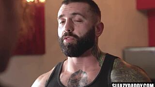 step dads rouse step sons for some taboo gay group fucking