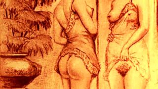 Vintage Erotic Cartoon Art Explodes with Anime Hentai Passion!