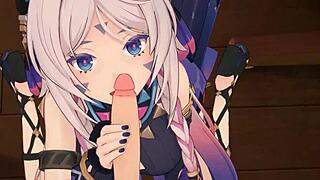 Citlali Performs Blowjob In Genshin Impact