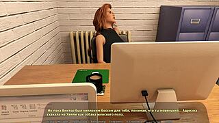 Redhead Haley Undergoes Public Massage And Big Cock Action In Hentai Gameplay