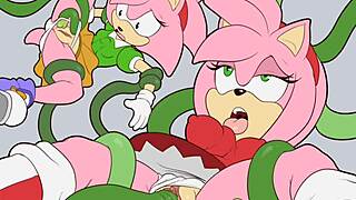 sonic and amy explore hentai adventures in anime world