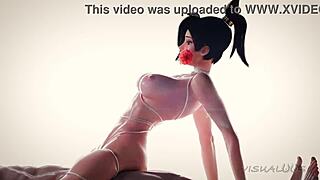 Overwatch mercy beauty queen romantic sex visualoos