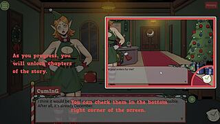 Claus's secret xmas hentai game with naughty elf. 😉