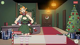 Claus's secret xmas hentai game with naughty elf. 😉