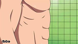 Workout Ruby Gets Creampied in the Showers During Full Animation