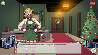 Claus's secret xmas hentai game with naughty elf. 😉