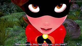 i’m obsessed with elastigirl banging hard in secret mission fantasy