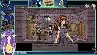 Witch trainer silver unleashes big tits action!