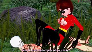 i’m obsessed with elastigirl banging hard in secret mission fantasy