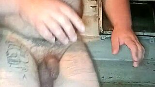 Crazy Russian Gay Tests Anal Strength With Butter Pack