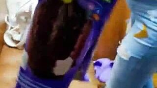 Bold Stepmom Big Ass Invites Stepdaughter for Intense Pussy Fuck