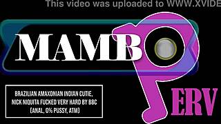 Brazilian Amazonian Cutie Nick Niquita Takes BBC Anal Hard. So Dirty!