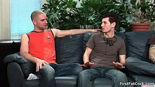 Aiden Blue Sucks First Big Gay Cock