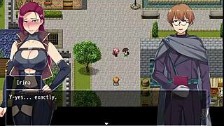 Makina Explores Fallen City in HRPG Game 005