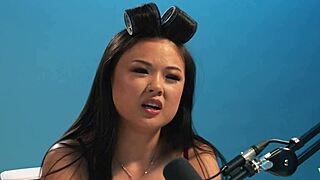 damn! lulu chu’s intense hitachi orgasm up close