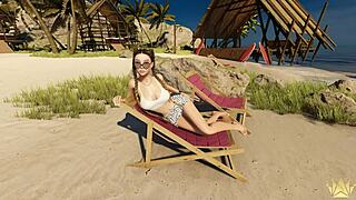 My boyfriend's roommate with long legs gets blacked in the dorm.