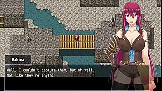Makina Explores Fallen City in HRPG Game 005