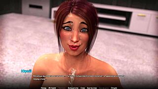 Naked woman licked and face fucked in public pov