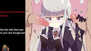 Just saw Kyoko dominate in this wild Danganronpa hentai clip