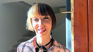 First time anal sex with bent over assfucking!