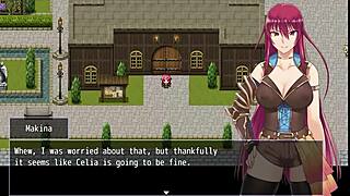 Makina Explores Fallen City in HRPG Game 005