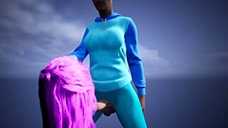 3d futa teen deepthroats blowjob facefuck bdsm bondage