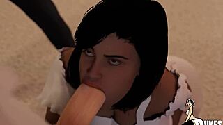 2D & 3D Milf Drilled by BBC in All Holes!