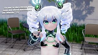 bold anal pounding in mantis x uni neptunia series