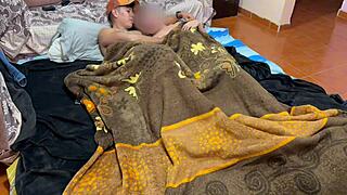 Invited young mexican twink after school for movie but ended up bareback fucking his skinny ass dripping cum