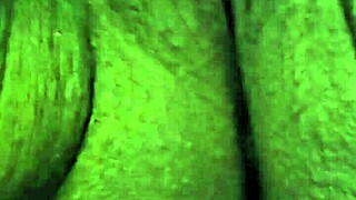 Playing with mature ebony bbw pussy