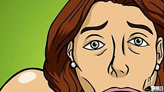 2D & 3D Milf Drilled by BBC in All Holes!