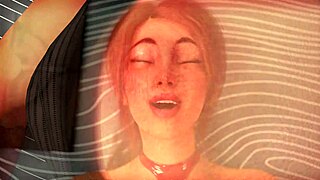 Naked woman licked and face fucked in public pov