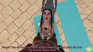 My boyfriend's roommate with long legs gets blacked in the dorm.