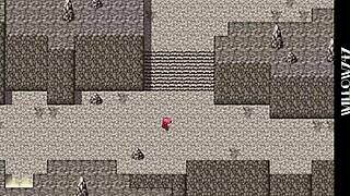 Makina Explores Fallen City in HRPG Game 005