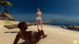 My boyfriend's roommate with long legs gets blacked in the dorm.