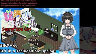 I-I love playing secret spa girl with machine translated subtitles, big tits and crossdressing fun.
