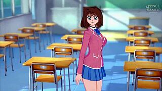 tea gardner is motivatin me b4 my duel with joi, it's so excitin in yu gi oh