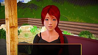 Bold Encounter With Redhead Teen's Small Tits In My New Family