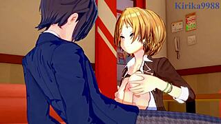 juri saijo and chiyoko sonoda go wild in intense hentai sex