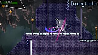 In Dreamcutter hentai, her pussy gets filled with cum from that big cock!