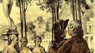 Look at these vintage erotic drawings.