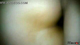 Brunette Whore Gets Tight Ass Fingered by Roommate in Bedroom