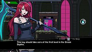 In Dreamcutter hentai, her pussy gets filled with cum from that big cock!